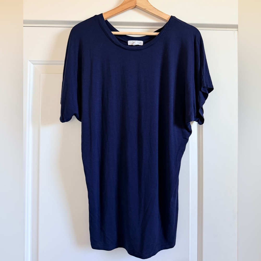 Free to Live Navy Blue T-Shirt